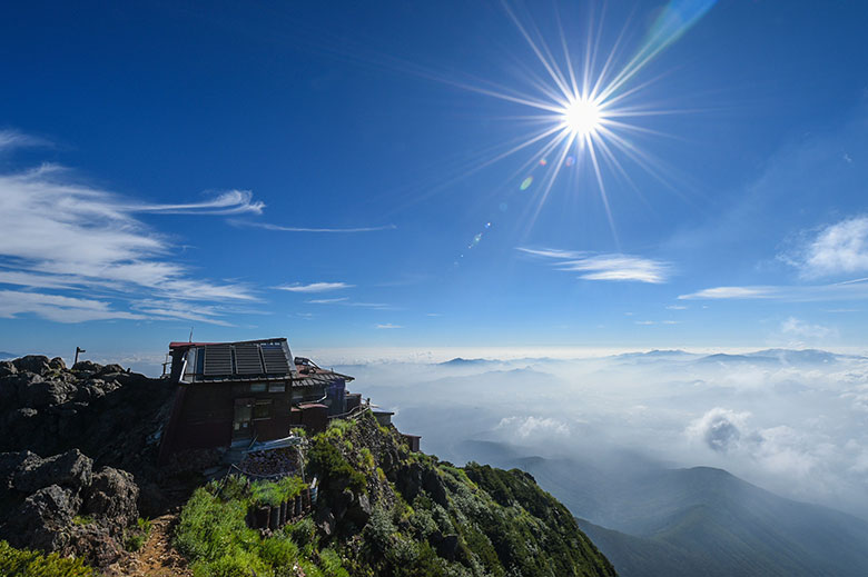 夏沢鉱泉・根石小屋