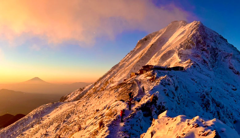 赤岳スマホ撮影